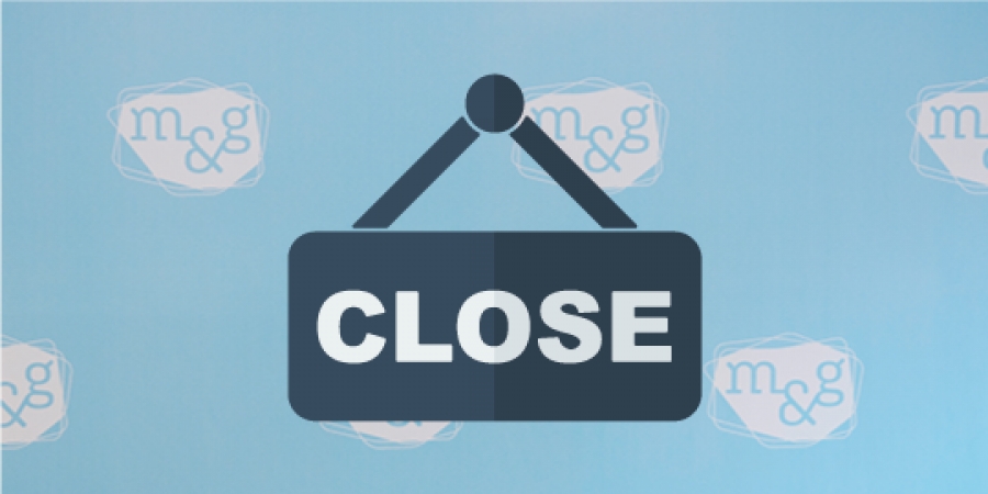 Betriebsferien 20.12. - 04.01.